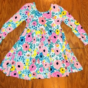 Little sleepies secret garden twirl dress